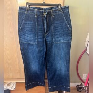 Lido Crop denim pant - CAbi size12